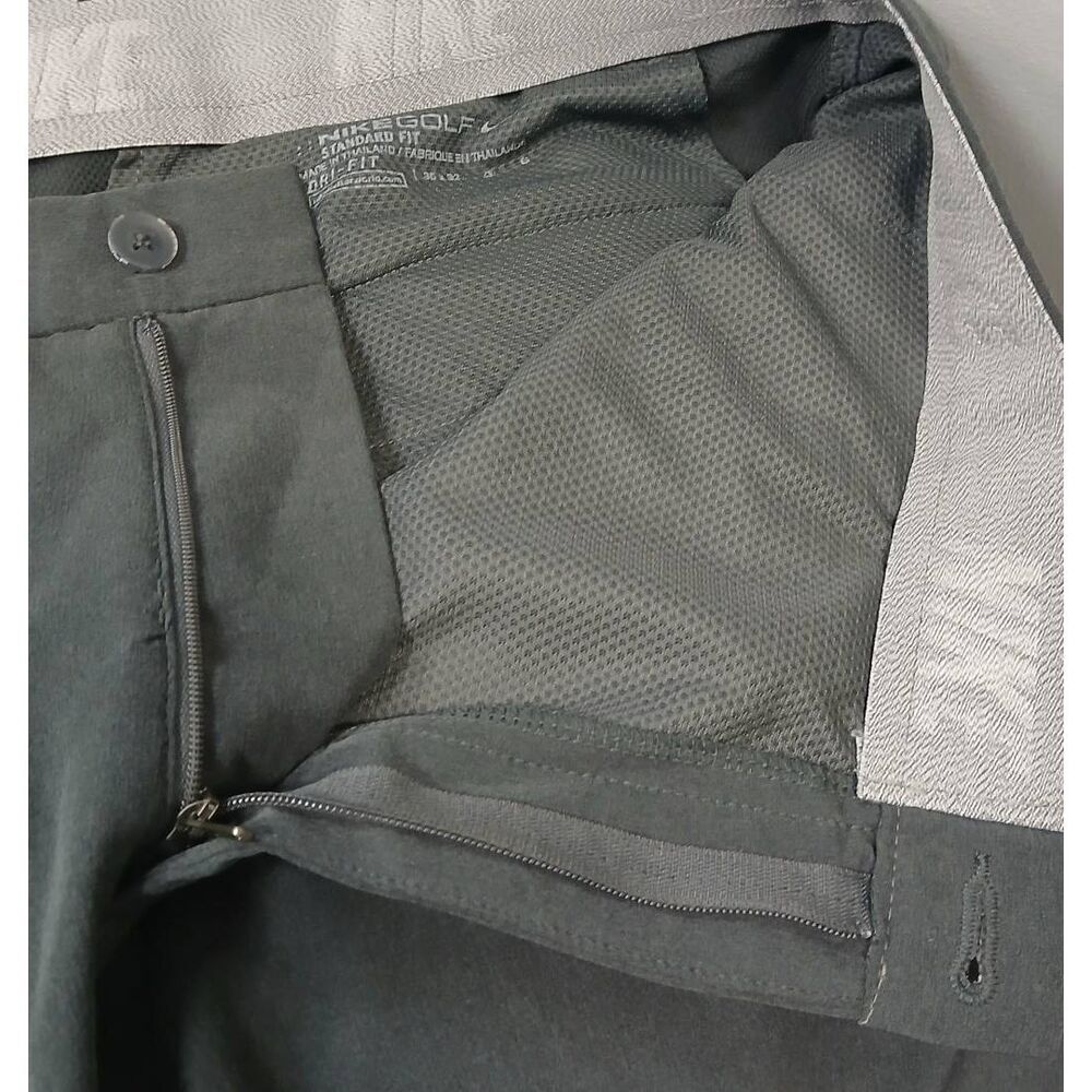 Nike golf mens pants 35×32 gray standard fit - Picture 4 of 9